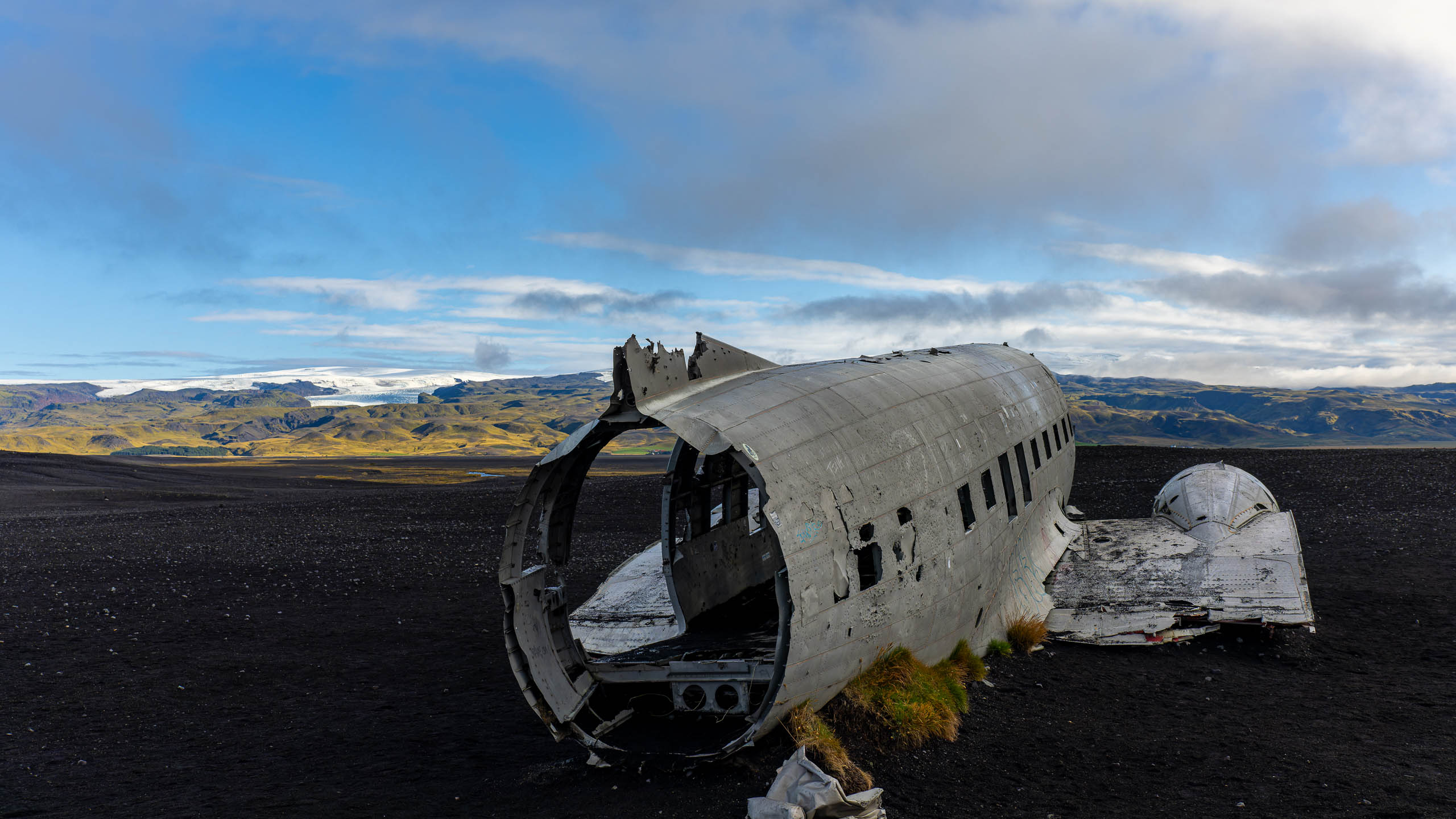 Sólheimasandur DC3 Island