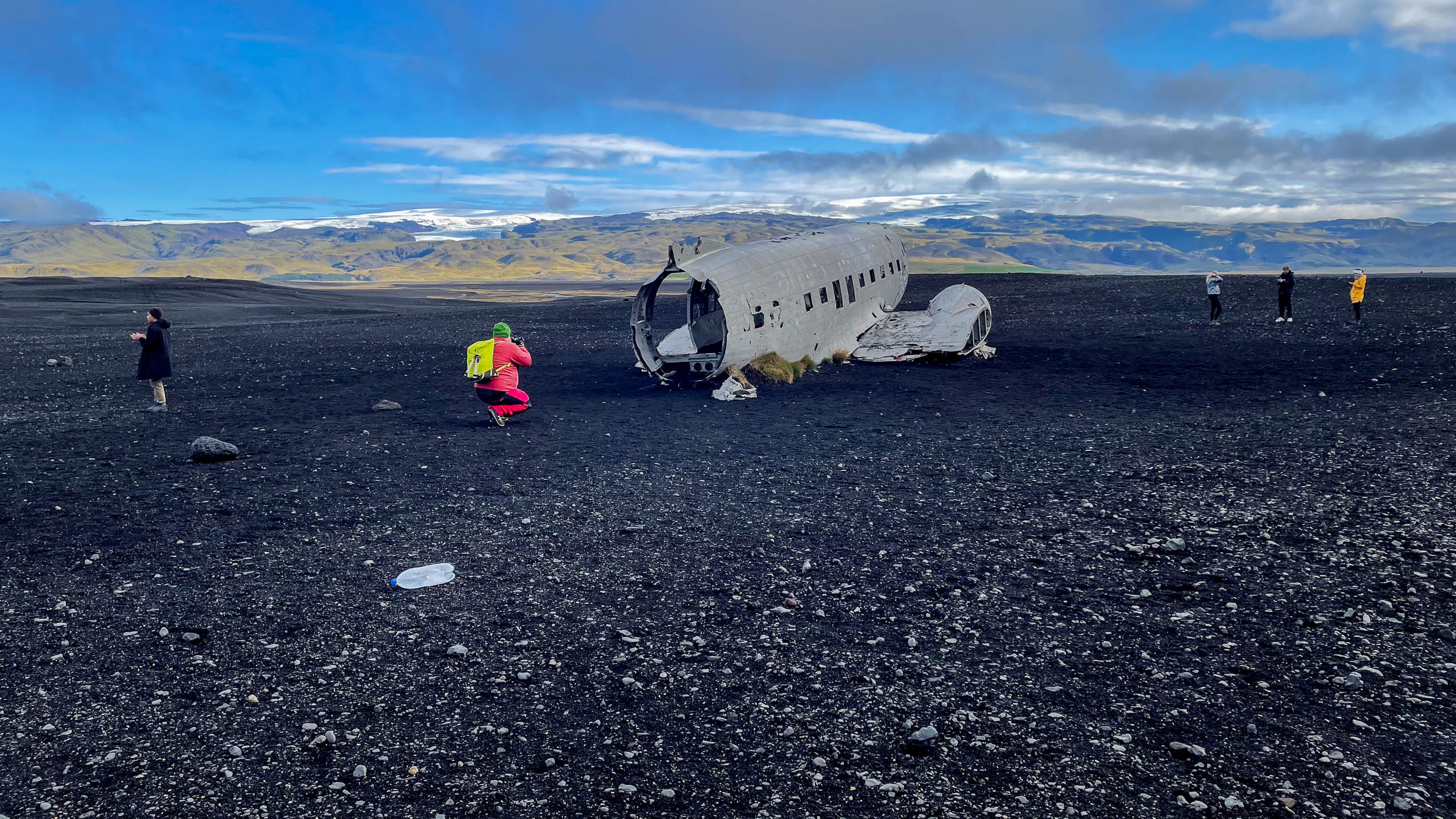 Sólheimasandur DC3 Island