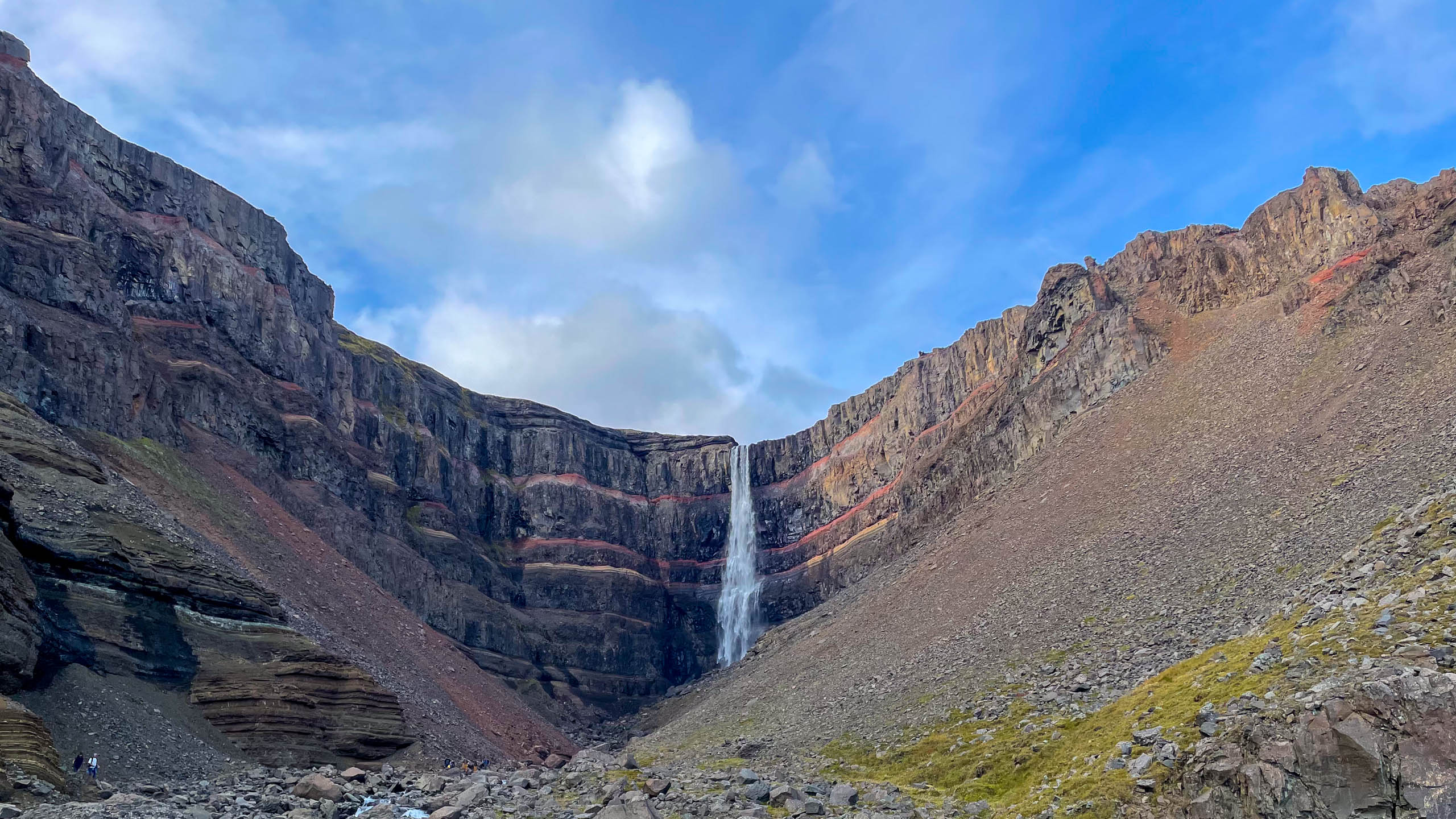 Hengifoss Island