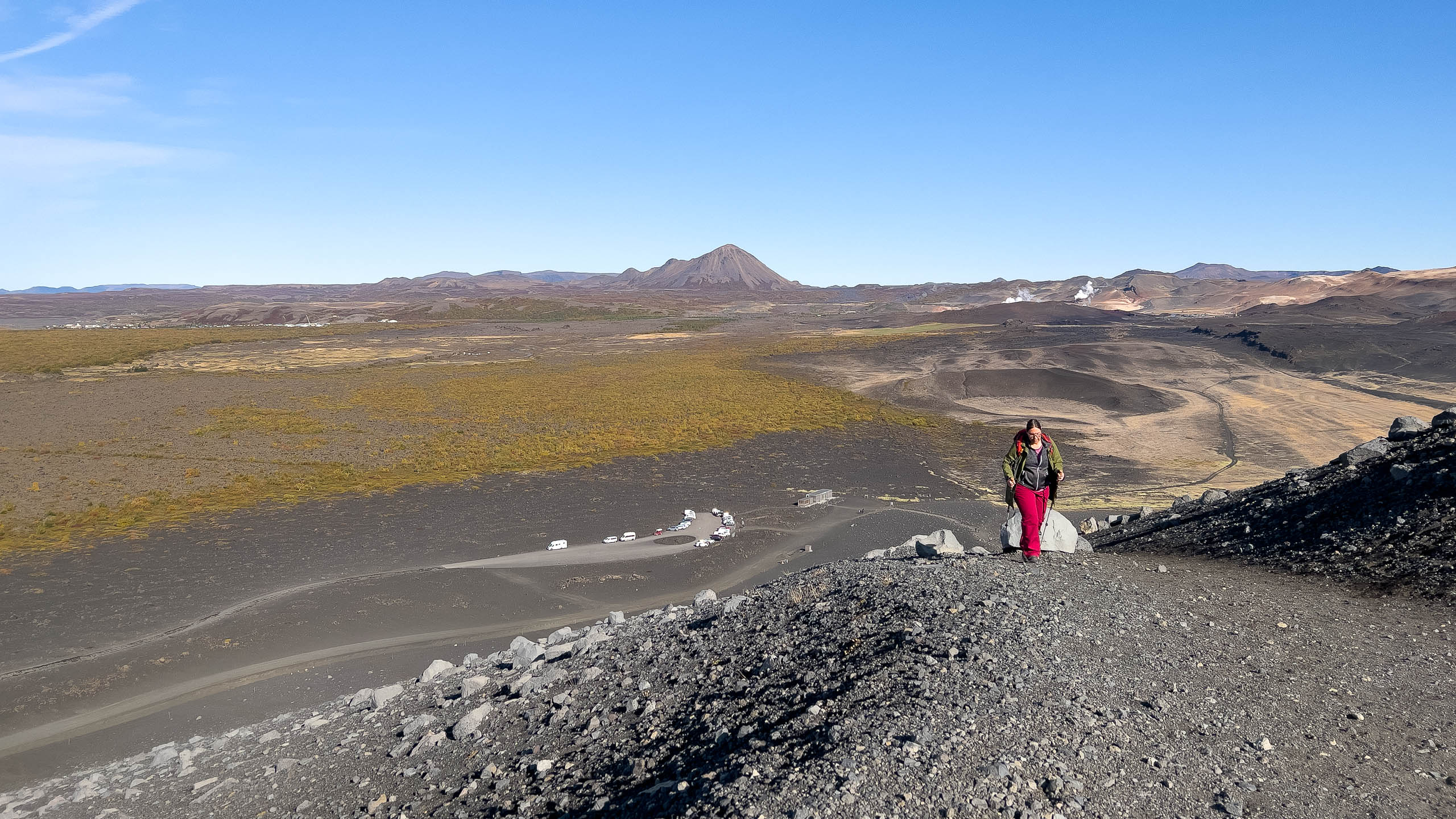 Hverfjall Volcano Island