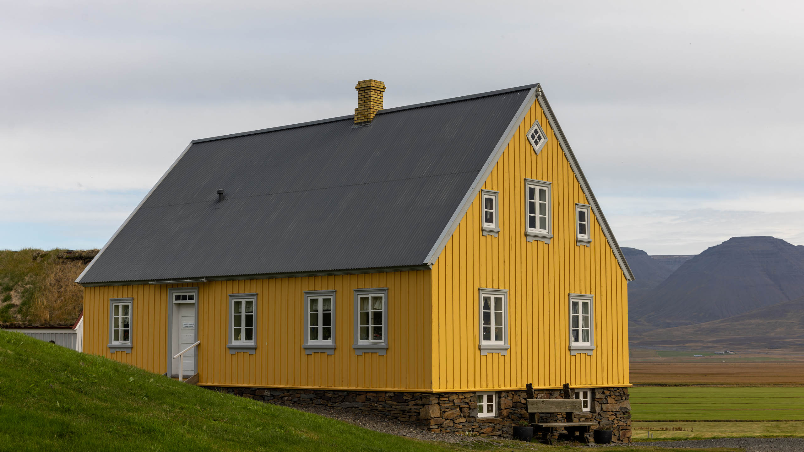 Glaumbær Farm Island