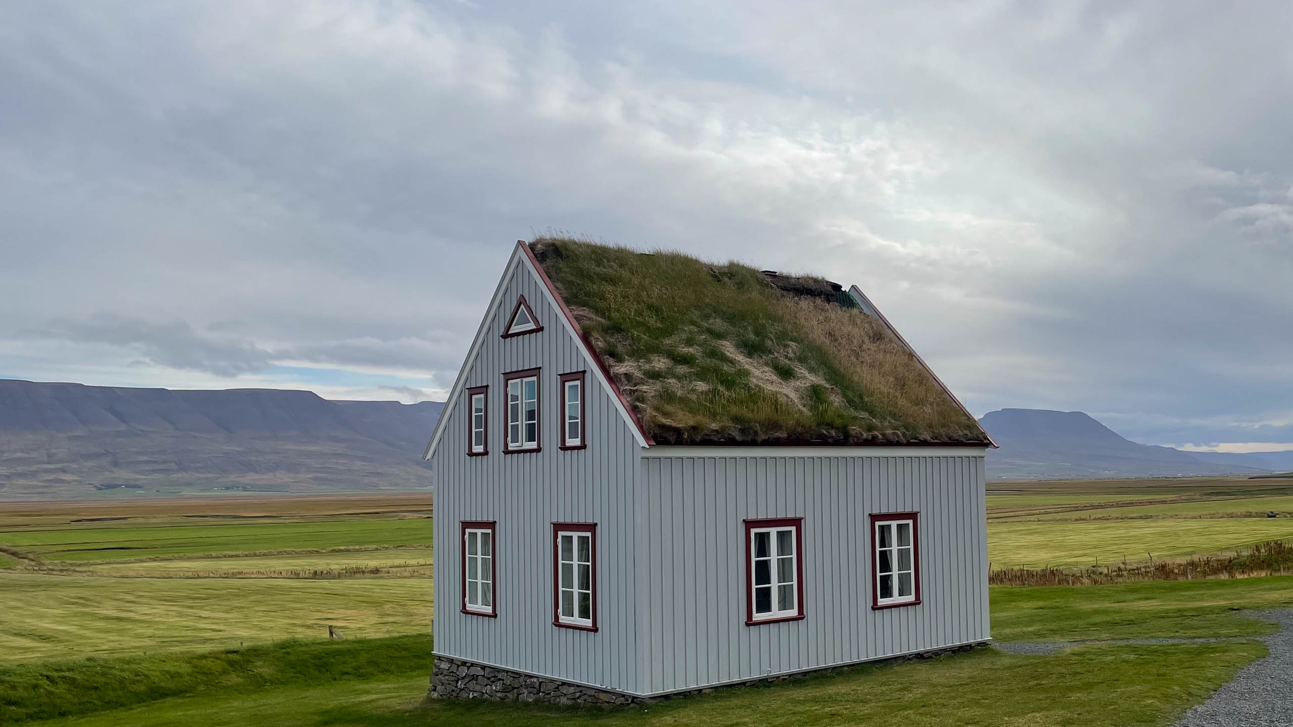 Glaumbær Farm Island