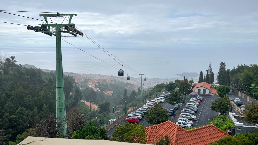 Seilbahn vom Hafen Funchal nach Monte